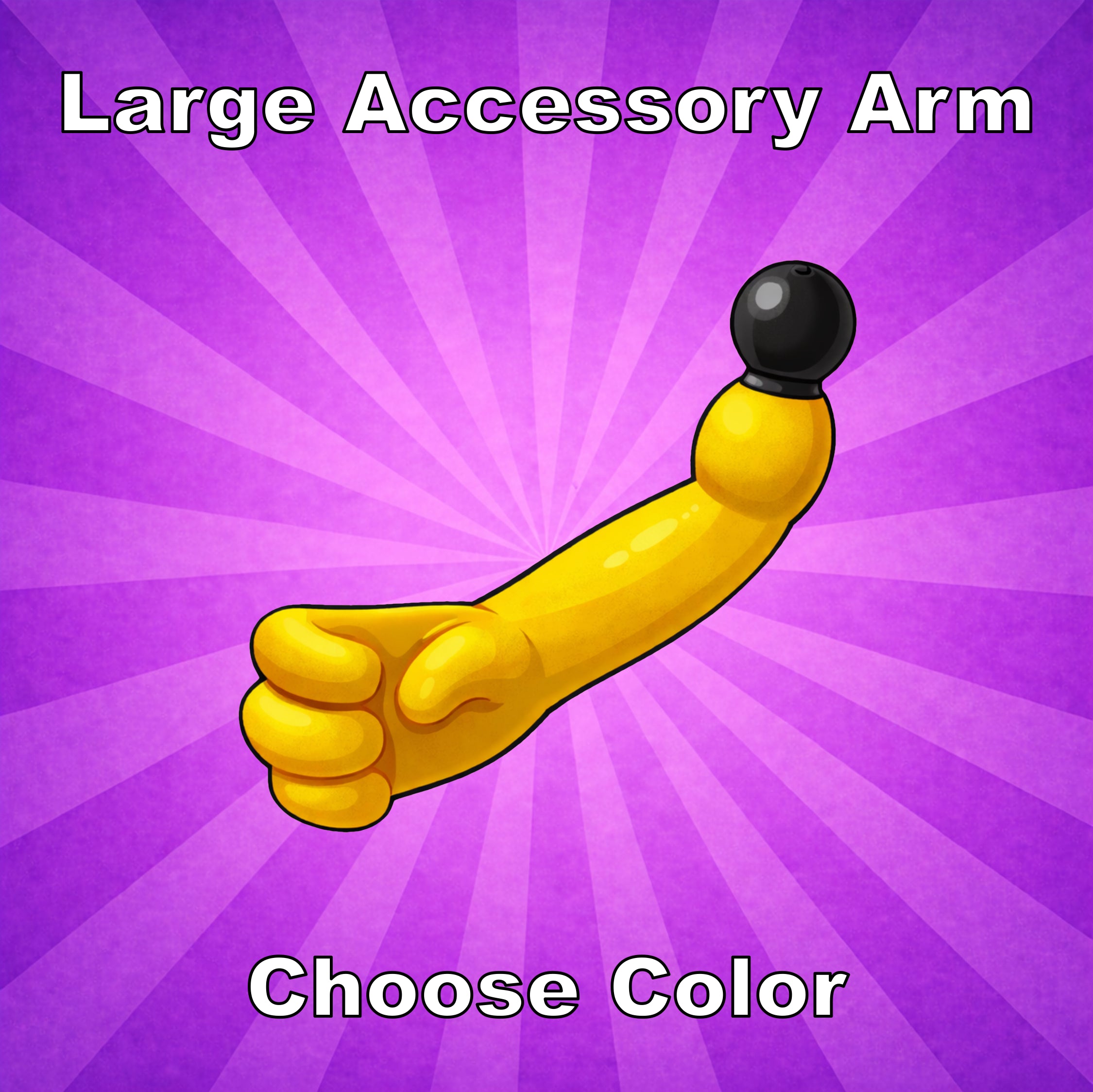 Large Accessory Arm Upgrade