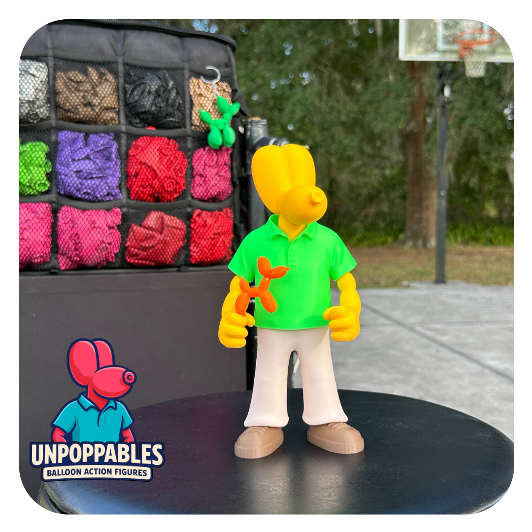 Male Balloon Dog Action Figure