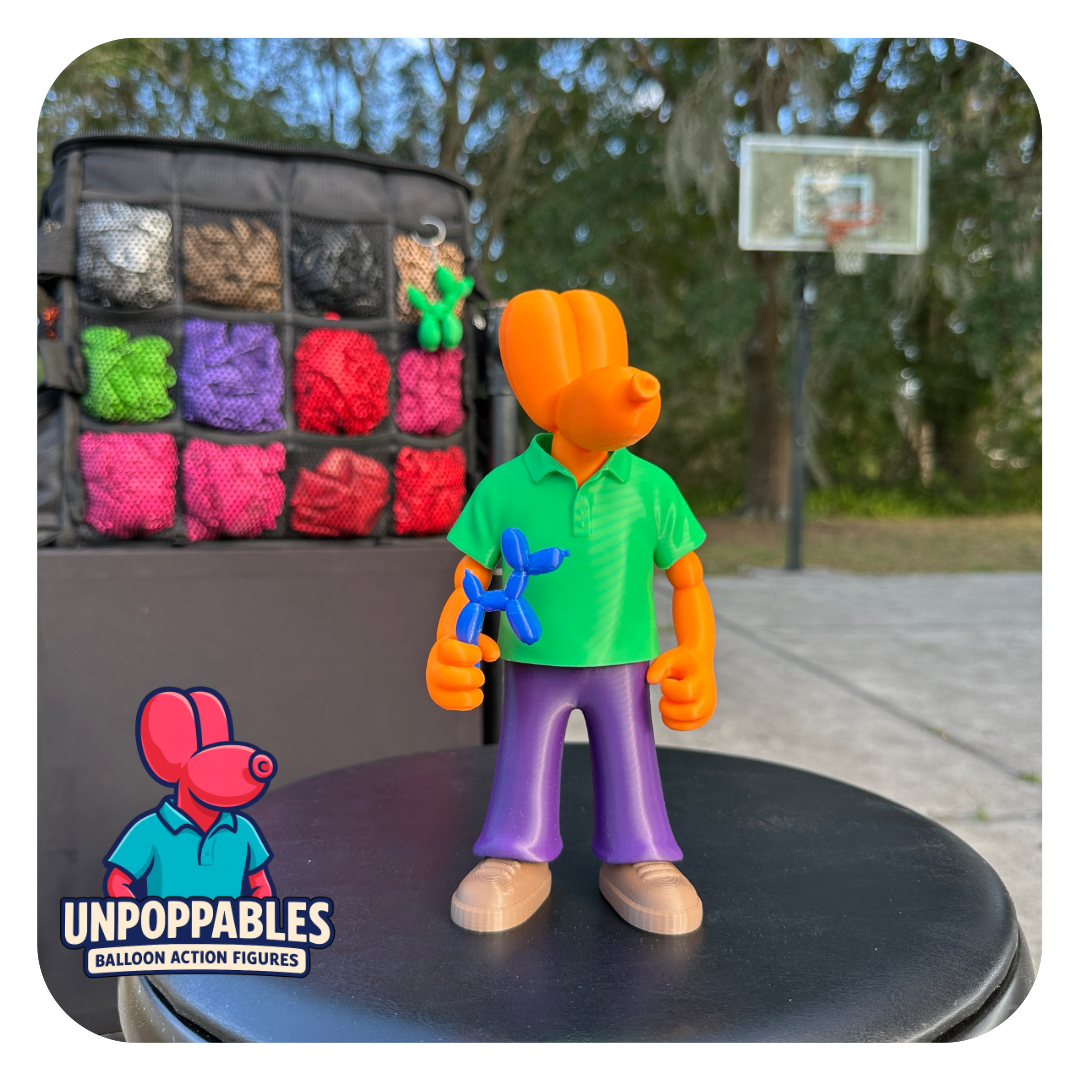 Male Balloon Dog Action Figure