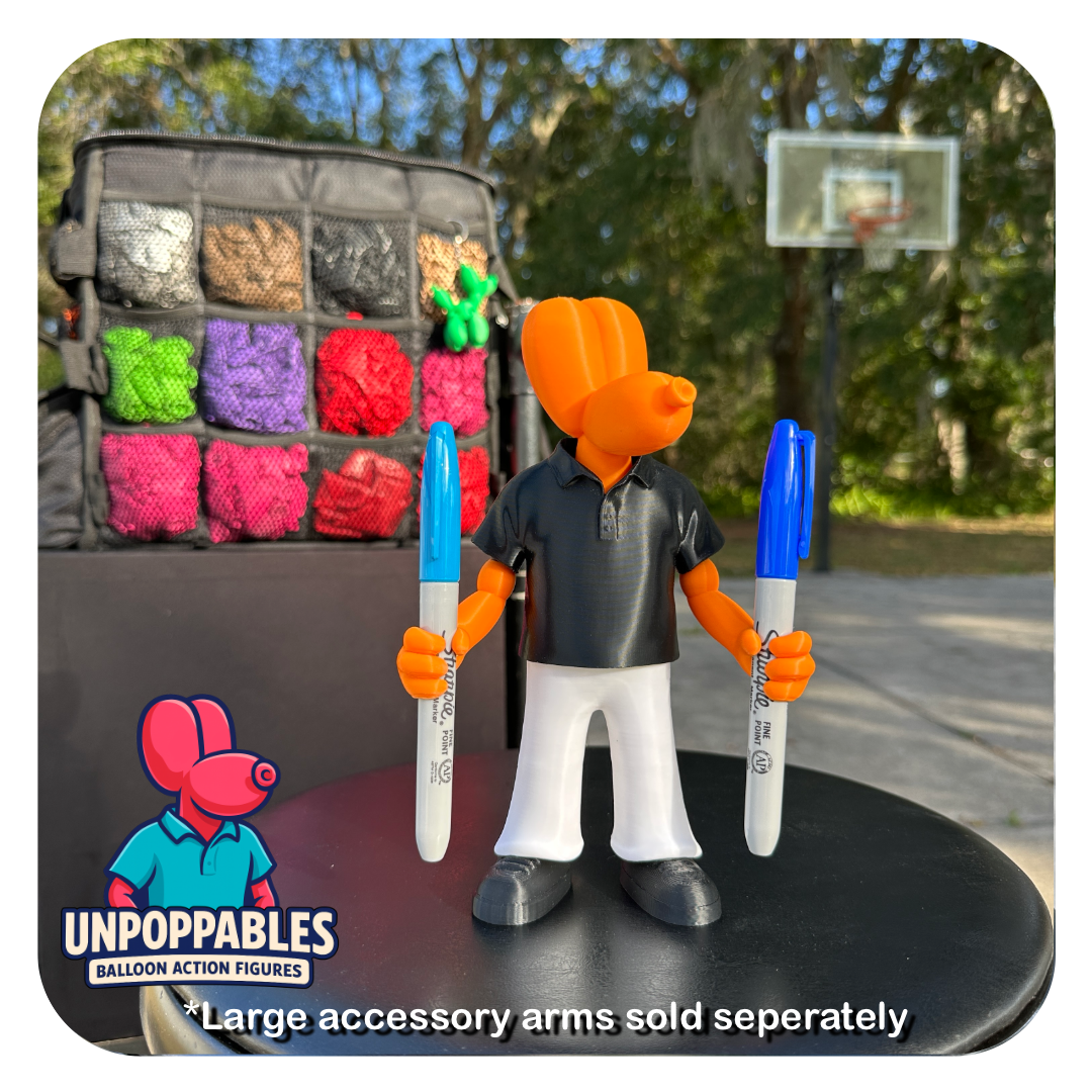 Male Balloon Dog Action Figure