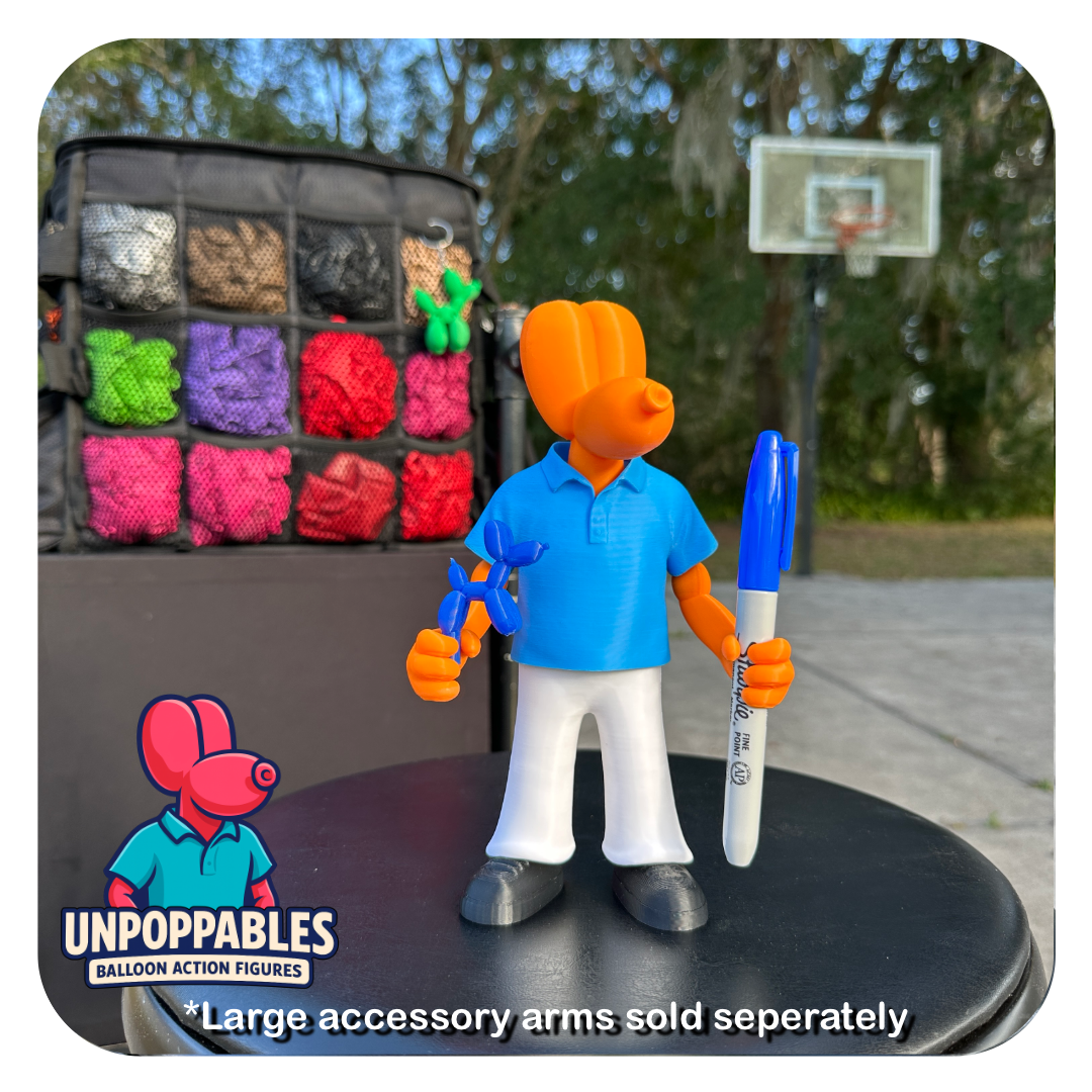 Male Balloon Dog Action Figure