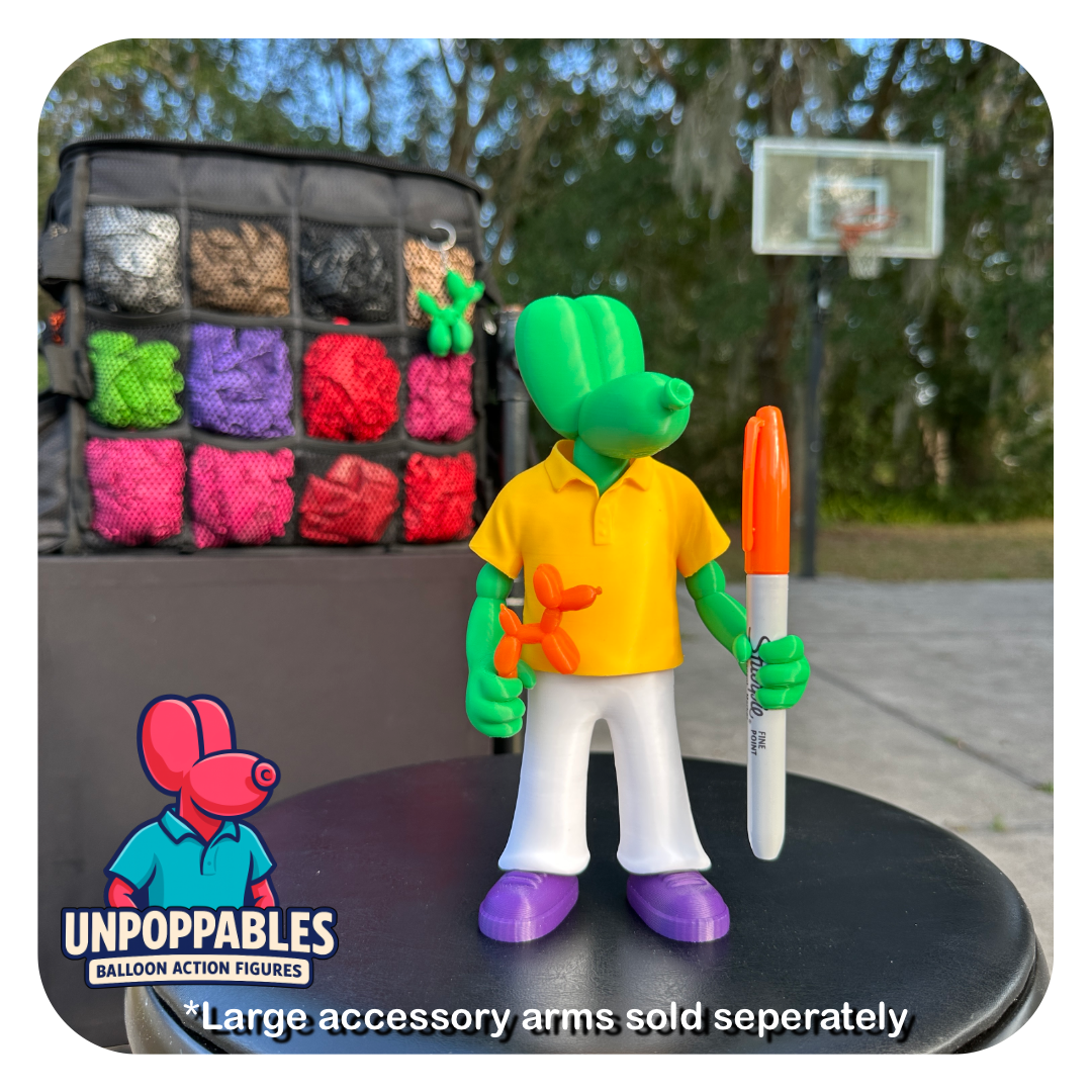 Male Balloon Dog Action Figure