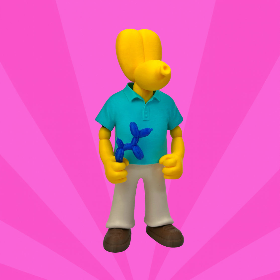 Classic Balloon Dog Action Figure