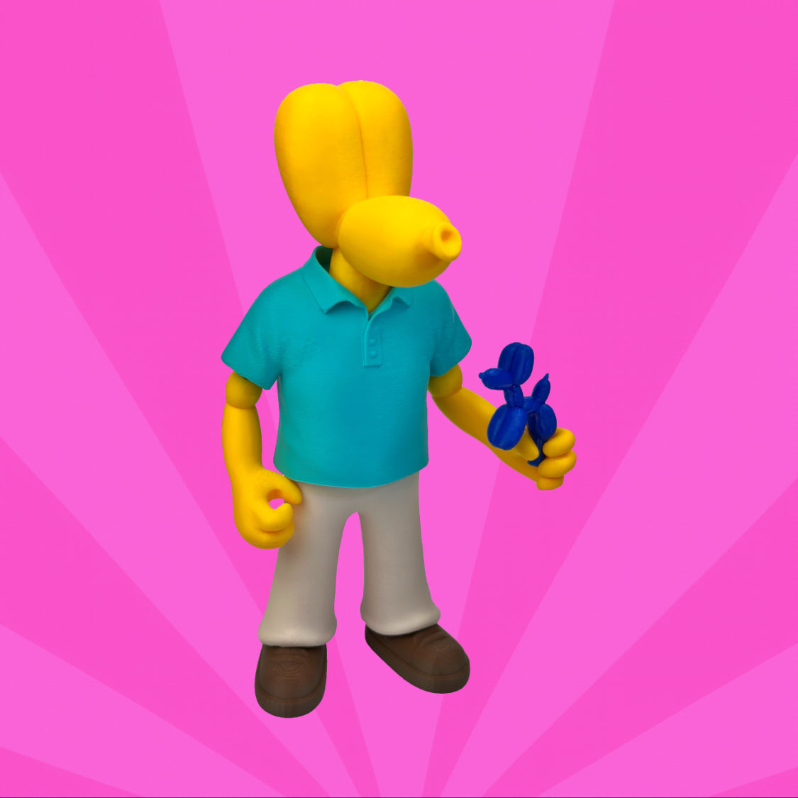 Classic Balloon Dog Action Figure